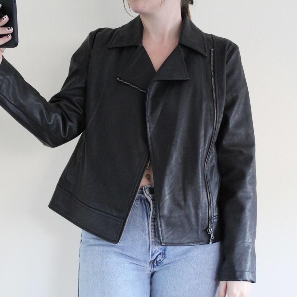 Target Faux Leather Jacket